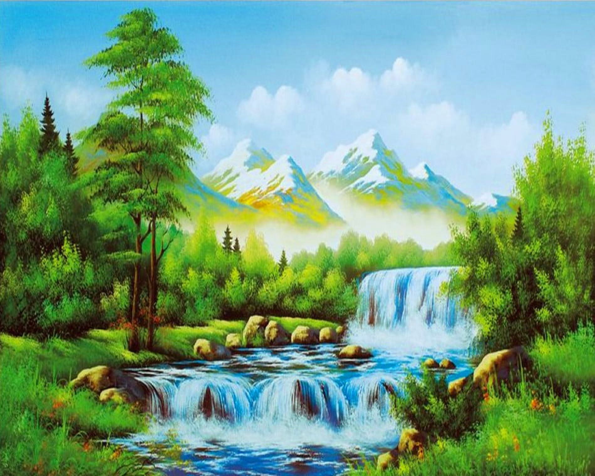 Diamond Painting Kits for Adults, DIY Full Drill Crystal Rhinestone Arts and Crafts, Gem Art Paints with Diamond Home Wall Decor Wall Painting 12x16inch A13