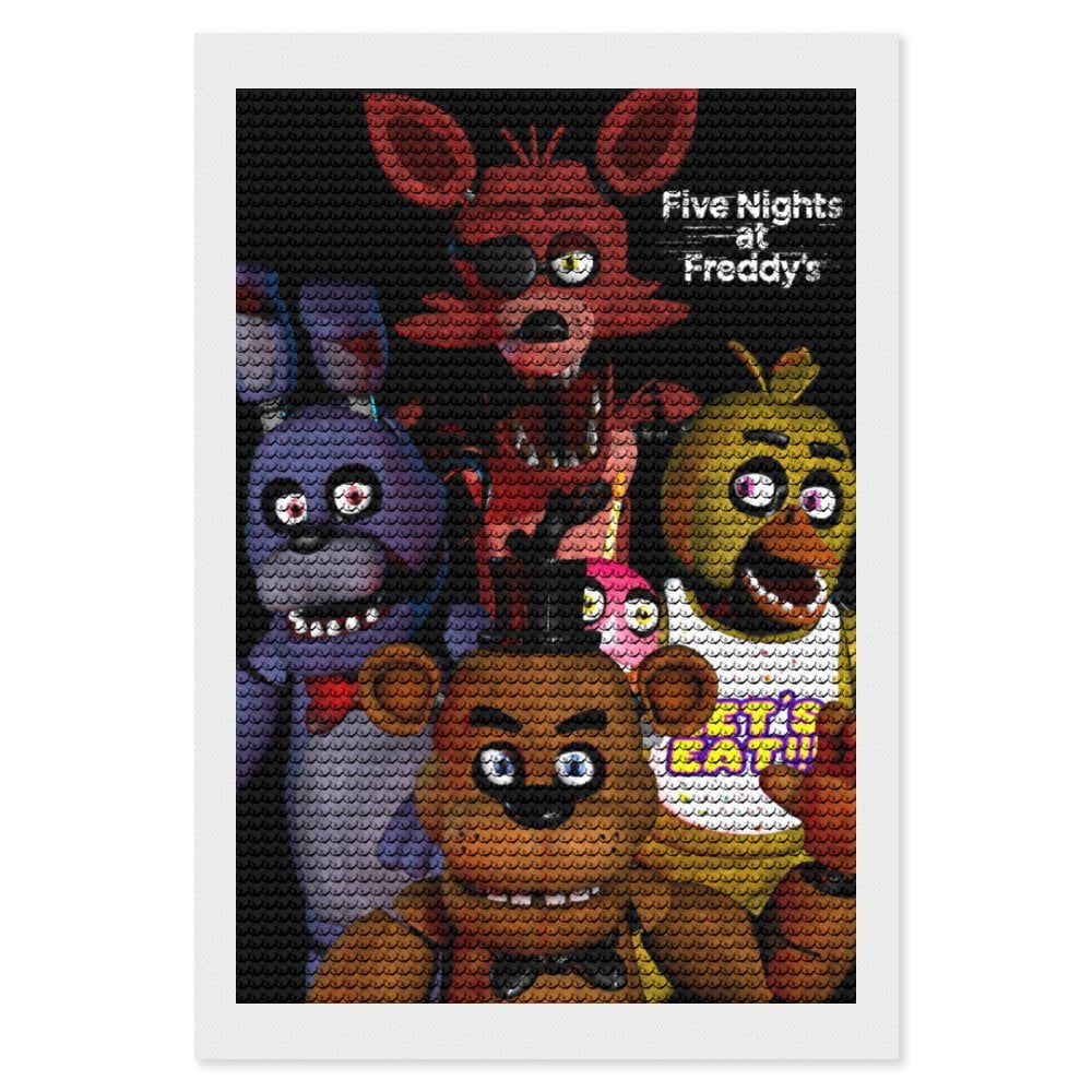 Diamond Art Kits for Adults Five Nights at Freddy