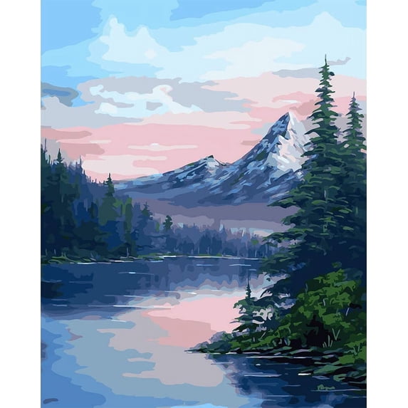 Diamond Painting Kits for Adults Kids, DIY 5D Diamond Painting Kits Full Drill Diamond Art Diamond Embroidery Paintings for Home Wall Decor, 12x16inch A22