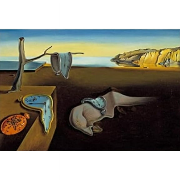 Diamond Painting Kits for Adults Salvador DaliThe Persistence of Memory Full Drill DIY Diamond Art for Adults Beginners Picture Art Crystal Painting for Home Wall Decor