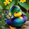 thumbnail image 1 of Diamond Painting Kits for Adults Wildlife Duck Artwork Full Drill DIY Diamond Art for Adults Beginners Picture Art Crystal Painting for Home Wall Decor, 1 of 6