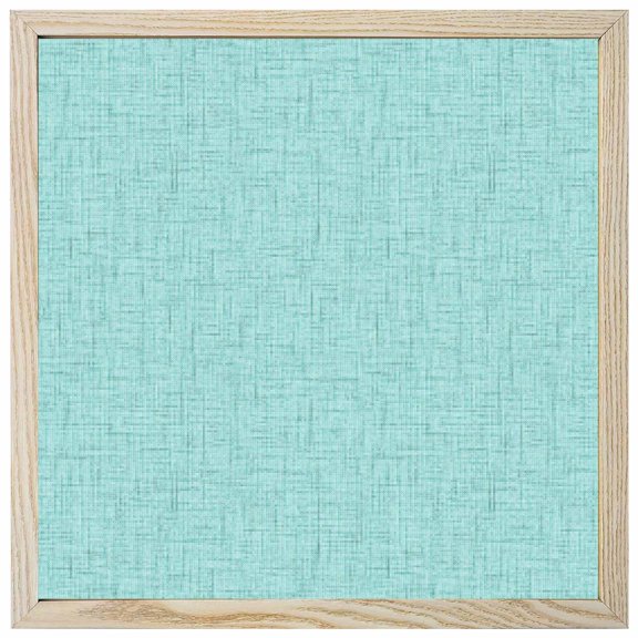 Diamond Painting Kits Aqua Linen Texture 5D Diamond Painting Dots Gem Craft Framed Canvas Grain Solid Color Full Drill Diamond Art Paintings for Adults Beginners Living Room Wall Decor 12x12 Inch
