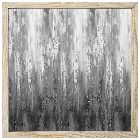 Diamond Painting Kits Grey Brushes Graffiti 5D Diamond Painting Dots Gem Craft Framed Canvas Minimalist Texture Full Drill Diamond Art Paintings for Living Room Wall Decor 12x12 Inch