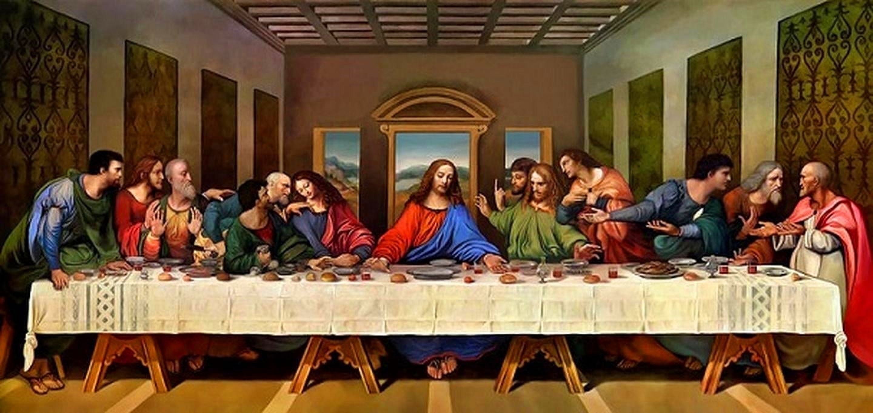 Diamond Painting Kits, The Last Supper 5D Diamond Painting DIY Full Drill, Large Size 33.5x15.8in