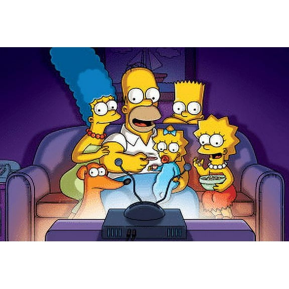 Diamond Painting Kits The Simpsons Cross Stitch for Adults Wall Art Home Decoration Room and Living Room Decor Drawing 12 x 16 Inch