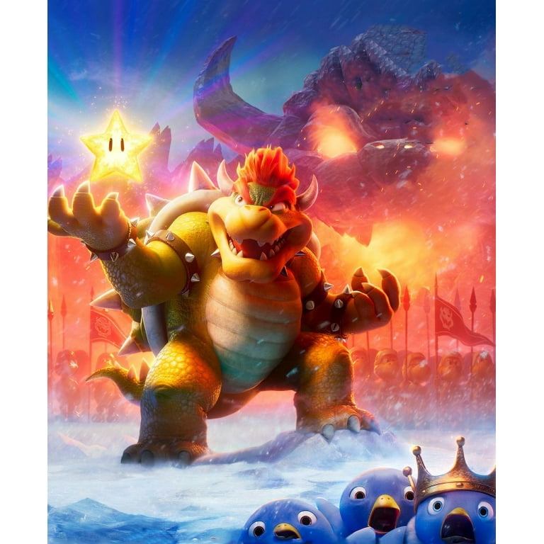 Browser From Super Mario Diamond Painting Painting