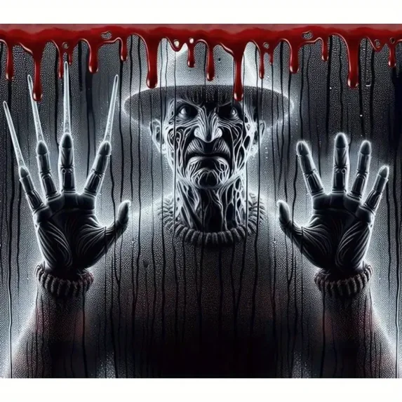 Diamond Painting Kits for Adults, Horror Characters DIY Round Full Drill 5D Diamond Art for Home Wall Decor