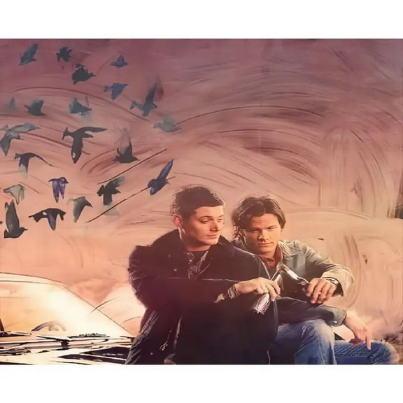 Diamond Painting Kits for Adults, Supernatural 5D DIY Diamond Art Kits Full Drill Diamond Dots for Gift Wall Decor and Relaxation Gem Arts