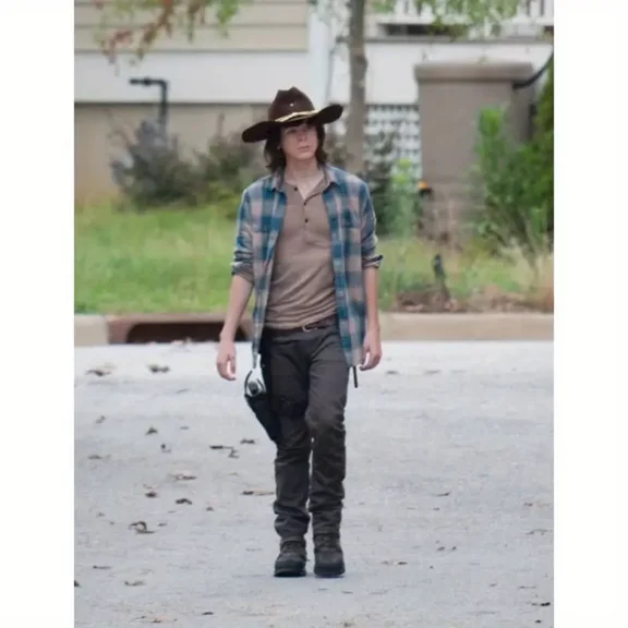 Diamond Painting Kits for Adults, The Walking Dead Carl DIY Round Full Drill 5D Diamond Art for Home Wall Decor