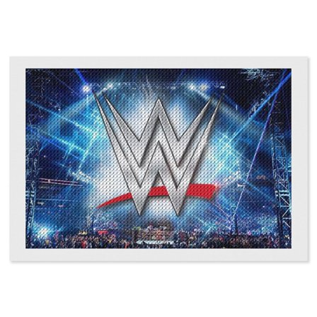Diamond Painting Kits for Adults WWE Diamond Art Gem Art Painting Full Drill Round Art Gem Painting Kit for Home Wall Decor Gifts 8"x12"
