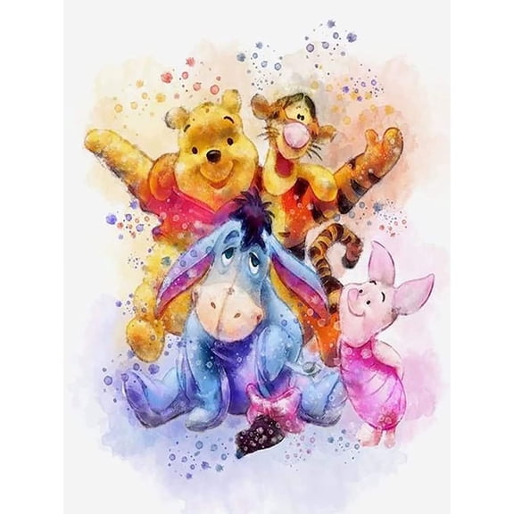 Diamond Painting Pooh Bear diamond Art Kits