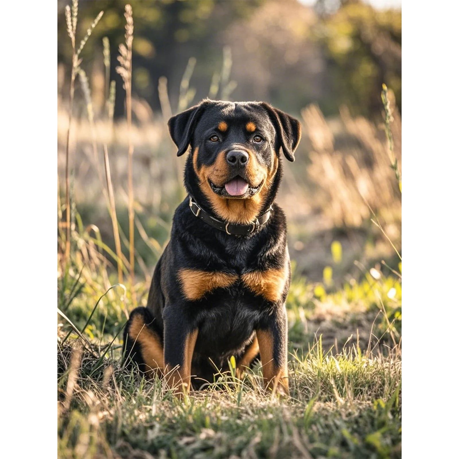 Diamond Painting Rottweiler 5D Diamond Art DIY Kits Full Round Drill ...