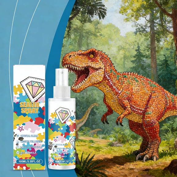 Diamond Painting Sealer 1 Pc Bottle, Diamond Art Sealer Clear, Clear Paint Sealer, Long Lasting Shine ProtectionforDiamond Art