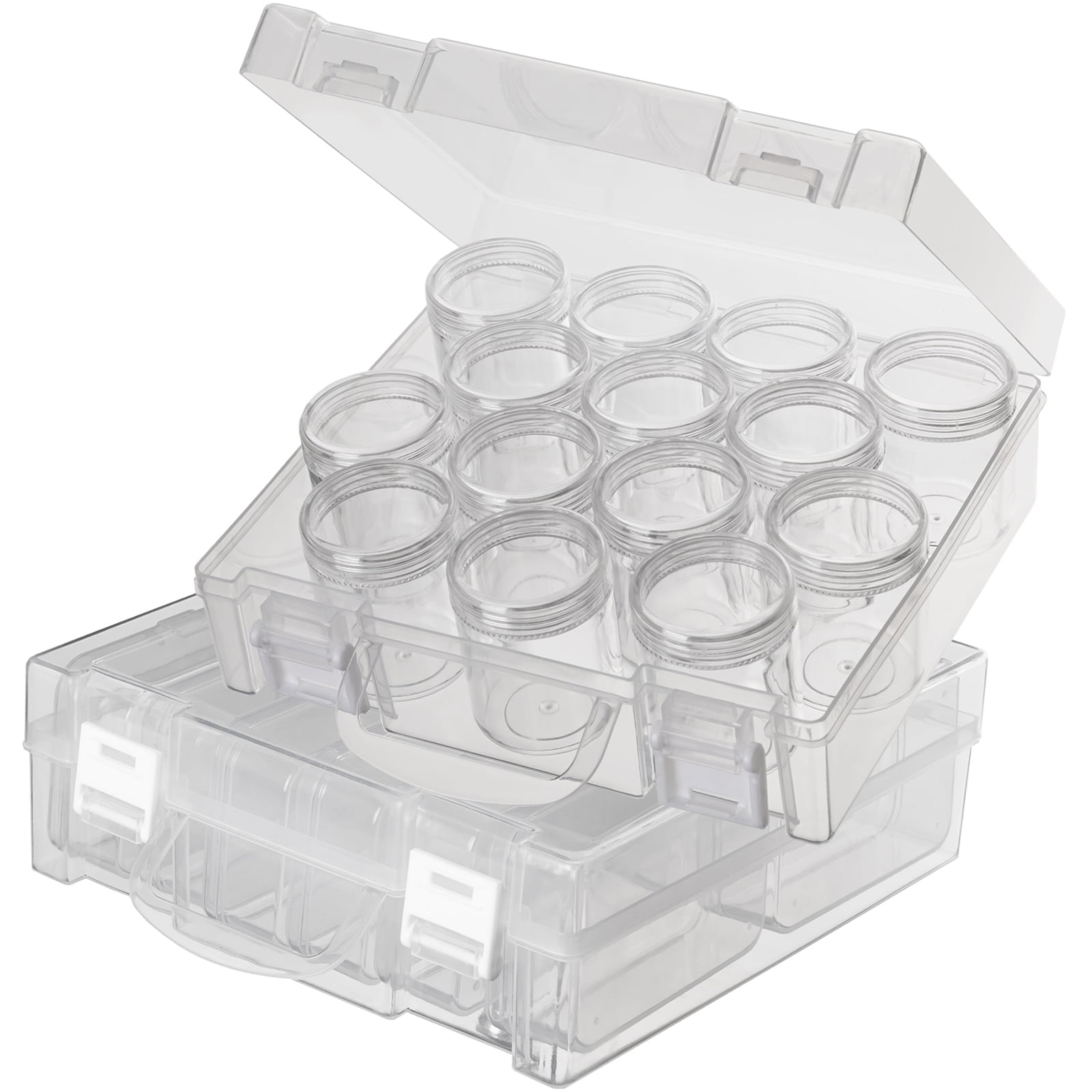 Diamond Painting Storage Containers, Bead Storage Box, Bead Organizer Box Diamond Painting Accessories Boxes for Beads Jewelry Rings Charms Glitter Rhinestones