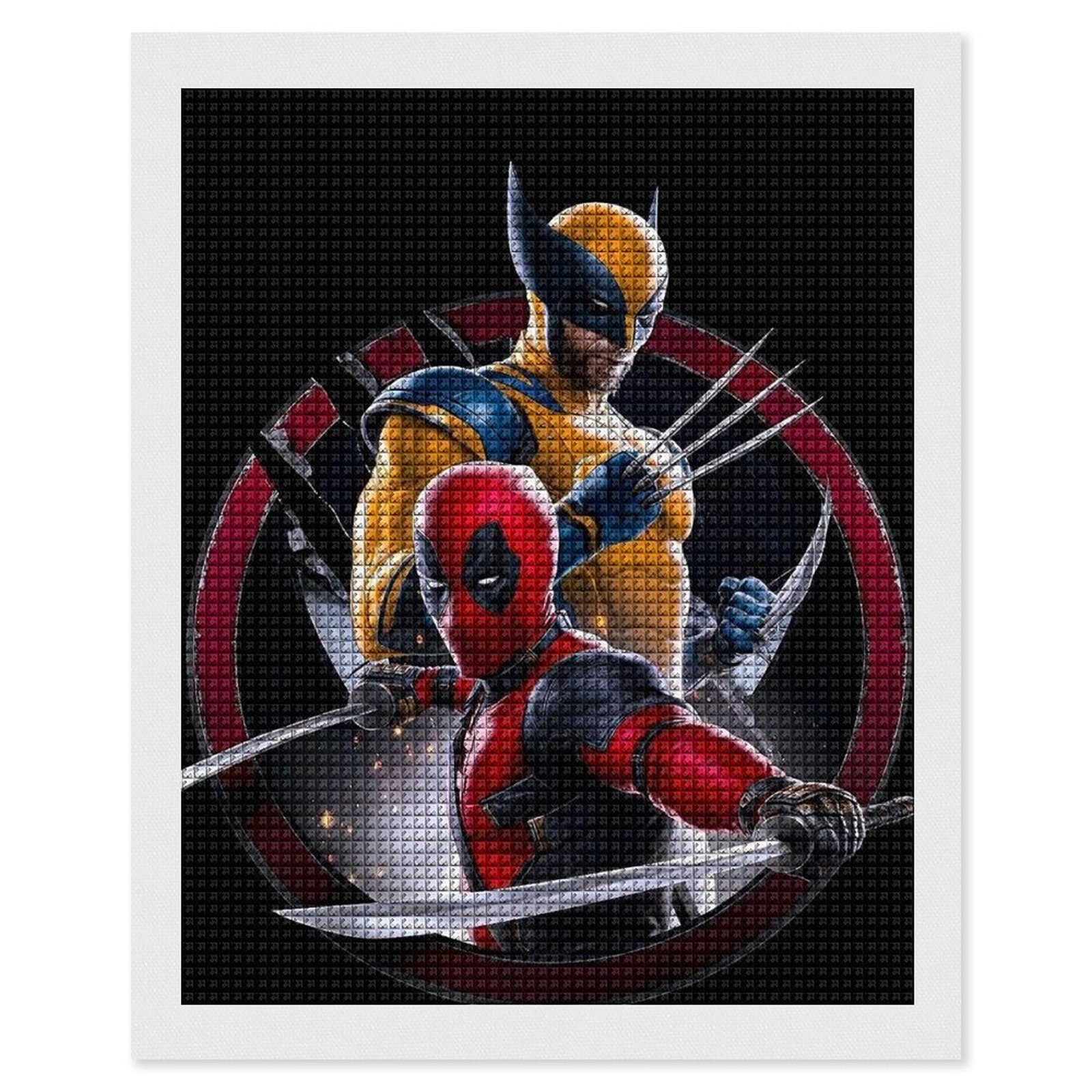 Diamond Painting for Adults Kids Deadpool Diamond Art Painting with ...