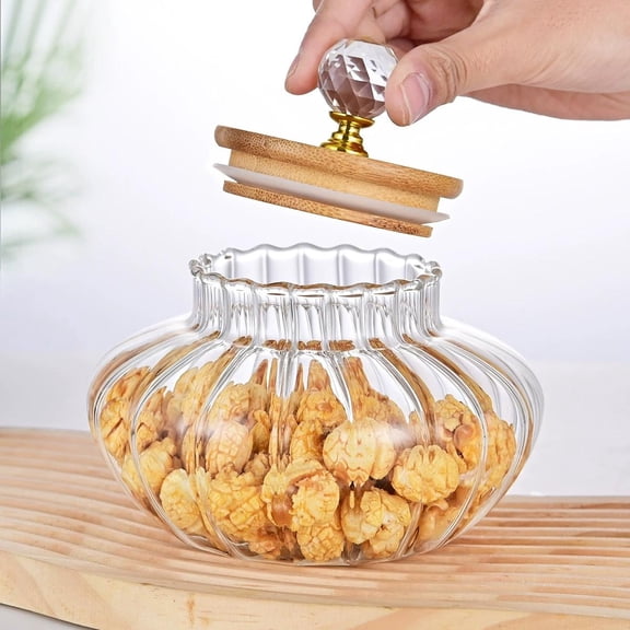 Diamond-Pattern Flip-Top Lid Airtight Pantry Containers - Plastic-Free Glass-Like Rectangular Jars for Coffee, Tea, Grains, Spices, Dry Food Storage, Handwashable Kitchen Organizer