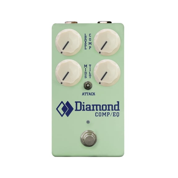 Diamond Pedals Comp/EQ Guitar Effects Pedal Surf Green