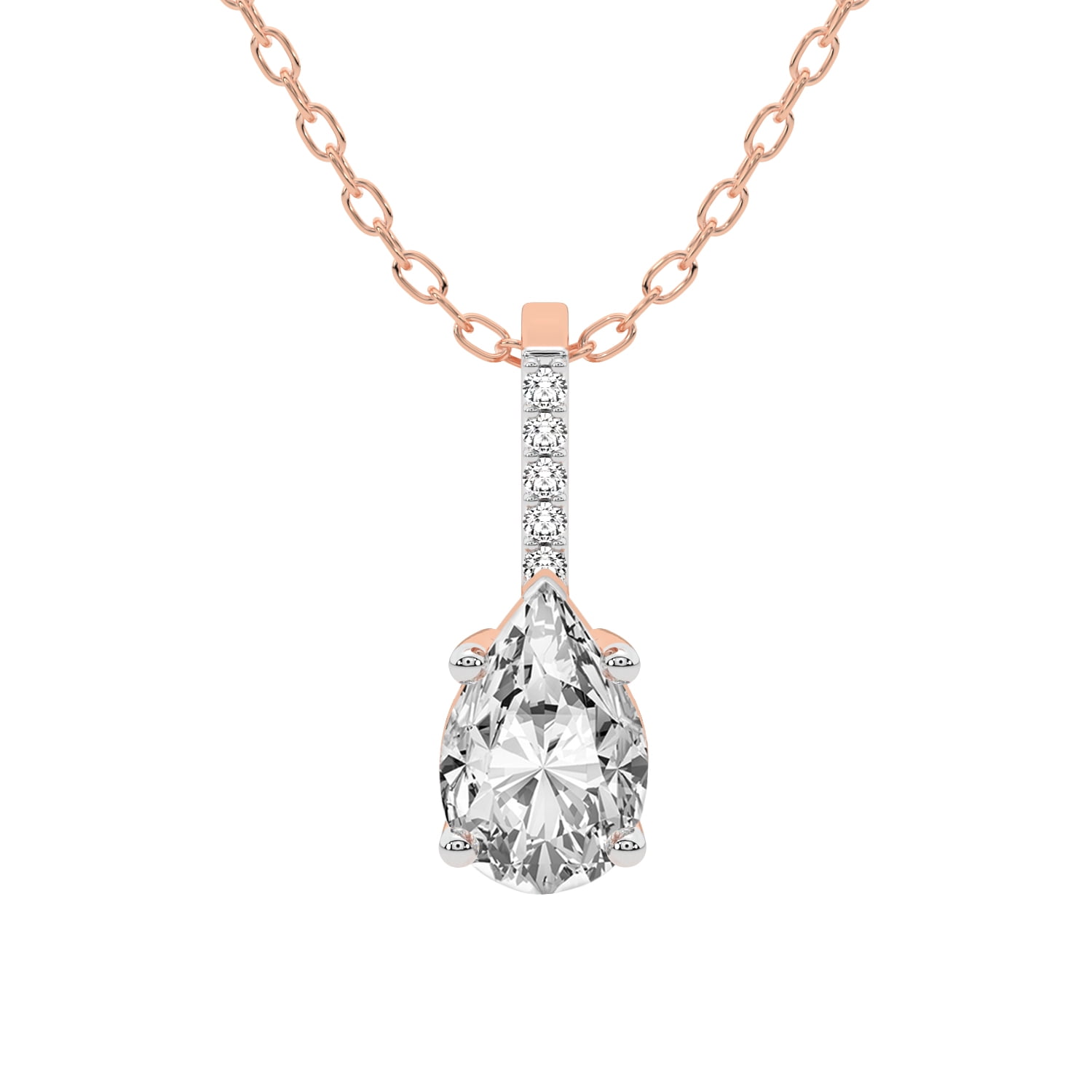 Lab Grown Diamond Necklace | Shop SuperJeweler For A Huge Selection Of Lab  Grown Diamond Necklaces