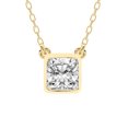 thumbnail image 1 of Diamond Pendant Necklace For Women | 6 Carat IGI Certified Cushion Shape | Classic Bezel Solitaire Lab Diamond Pendant Necklace 18K Yellow Gold | FG-VS1-VS2 Quality Friendly Diamonds, 1 of 6