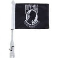 thumbnail image 1 of Diamond Plate™ Motorcycle Flagpole Mount and POW/MIA Flag, 1 of 2
