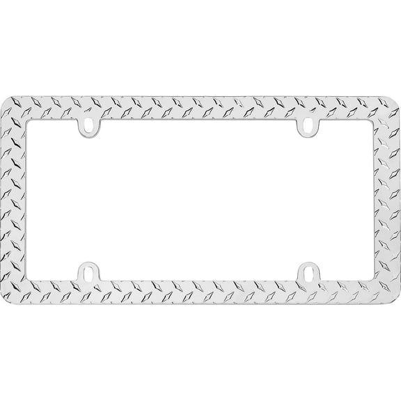 Shop License Plate Chrome Frames for Vehicles