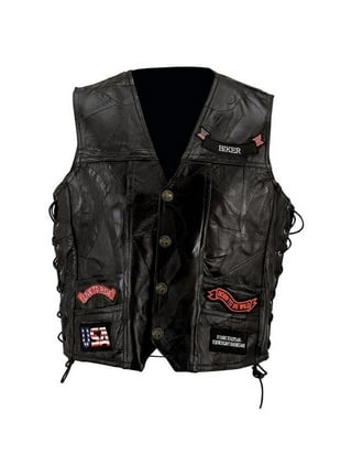 Diamond Plate Buffalo Leather Jacket