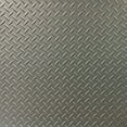 thumbnail image 1 of Diamond Plate Faux Tin Glue Up 4' x 8' Wainscoting Panels in Argent Silver (96 Sq.ft / Pack) - 3 Pieces, 1 of 4