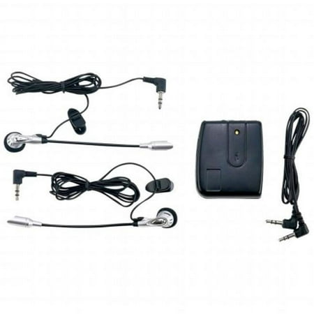 Diamond Plate Helmet To Helmet Intercom Set