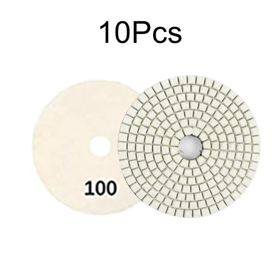 Diamond Polishing Pads 4inch Wet/Dry Granite Concrete Marble Glass Stone Sanding