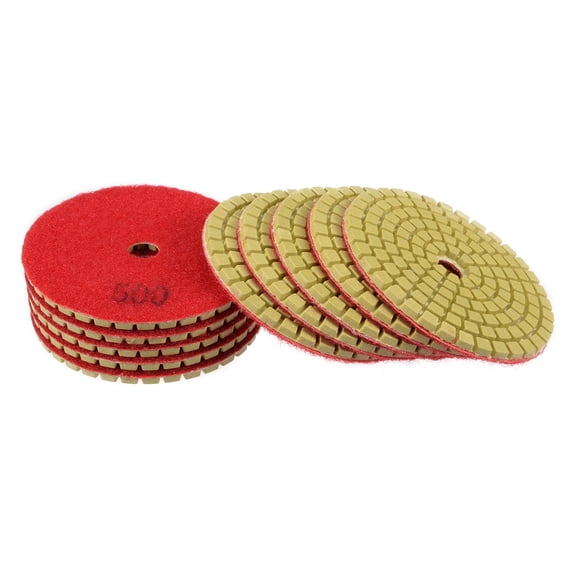 Diamond Polishing Sanding Grinding Pads Discs 3 Inch Grit 500 10 Pcs