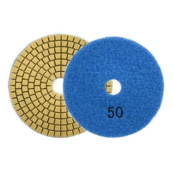 Diamond Polishing Sanding Grinding Pads Discs 4 Inch Grit 50 2 Pcs