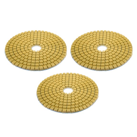 Diamond Polishing Sanding Grinding Pads Discs 4 Inch Grit 50 3 Pcs