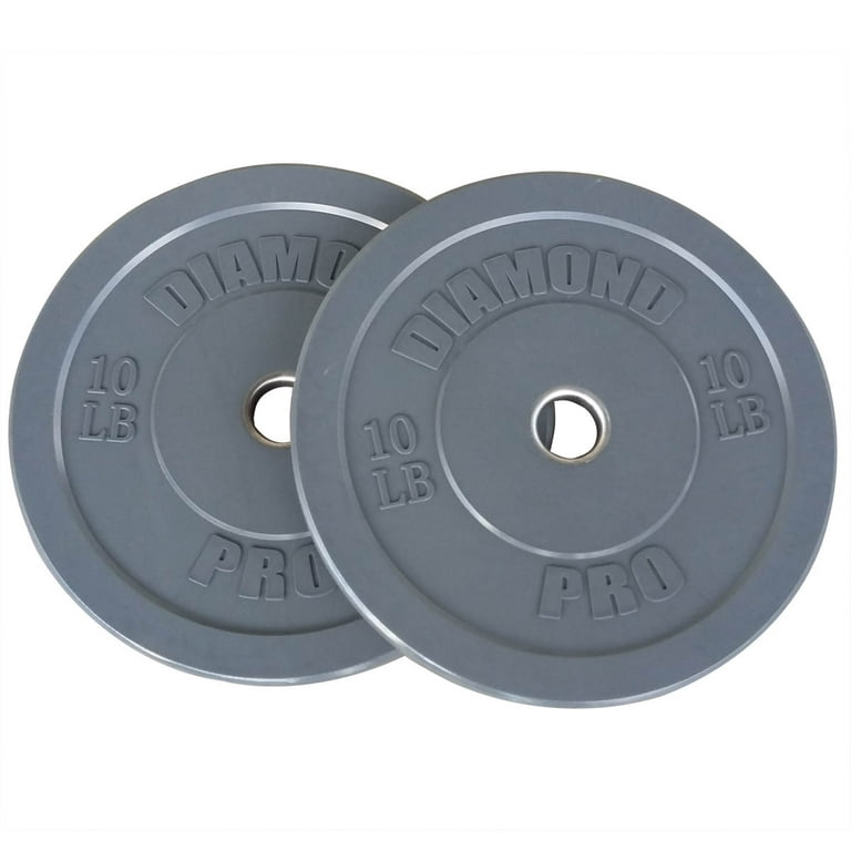 Diamond Pro Color Bumper Plate Pair of 10 lbs Walmart