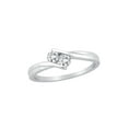 thumbnail image 1 of Diamond Promise Ring in 14K White Gold (1/3 cttw) (I-Color, SI3-I1 Clarity) (Size-7.5), 1 of 2