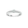 thumbnail image 1 of Diamond Promise Ring in 14K White Gold (1/5 cttw) (I-Color, SI3-I1 Clarity) (Size-8.5), 1 of 2