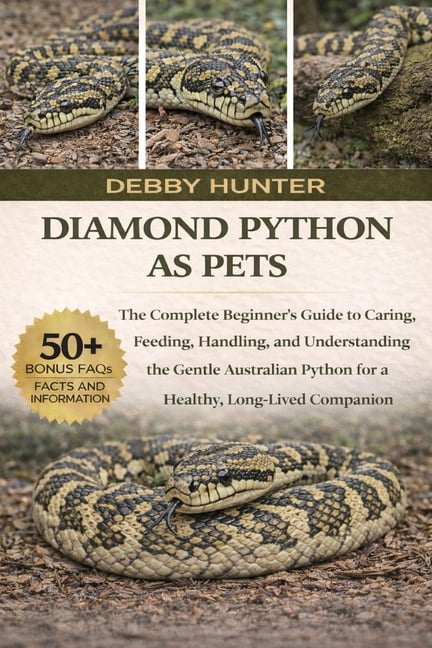 Diamond Python as Pets: The Complete Beginner's Guide to Caring ...