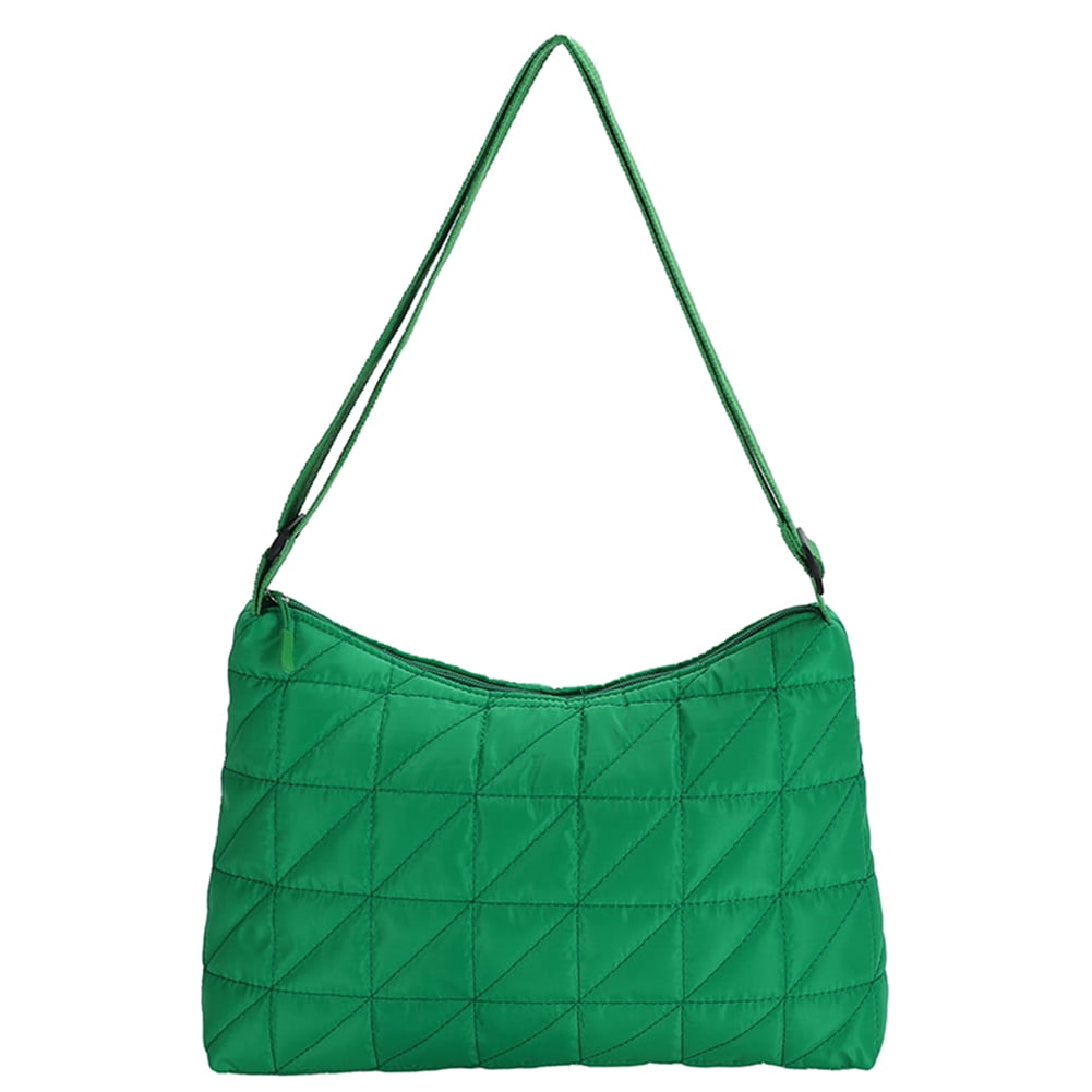 Diamond Quilted Messenger Bags Casual Winter Female Handbags Fashion