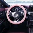 thumbnail image 1 of Diamond Rhinestone Steering Wheel Cover | Non-Slip Leather Design | Universal 14.5-15 Inch Fit | Fashion Car Accessory for Women & Girls | Multiple Colors, 1 of 6