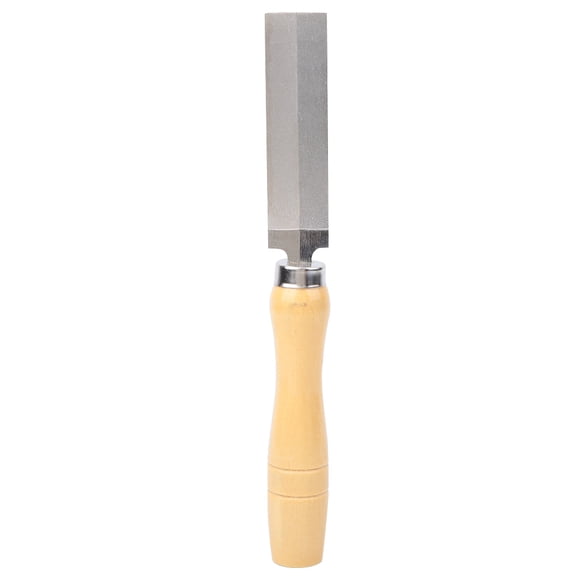 Diamond Rhombic File Wooden Handle Metal Glass Grinding Woodworking Garden Tool
(3in)