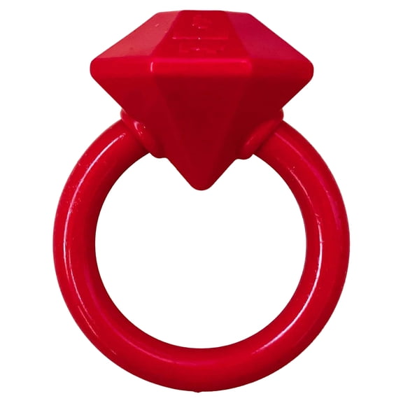 Diamond Ring Durable Teething Ring for Puppies and Aggressive Chewers