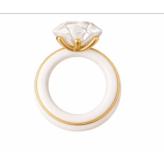 Diamond Ring Silicone Mold Engagement Ring