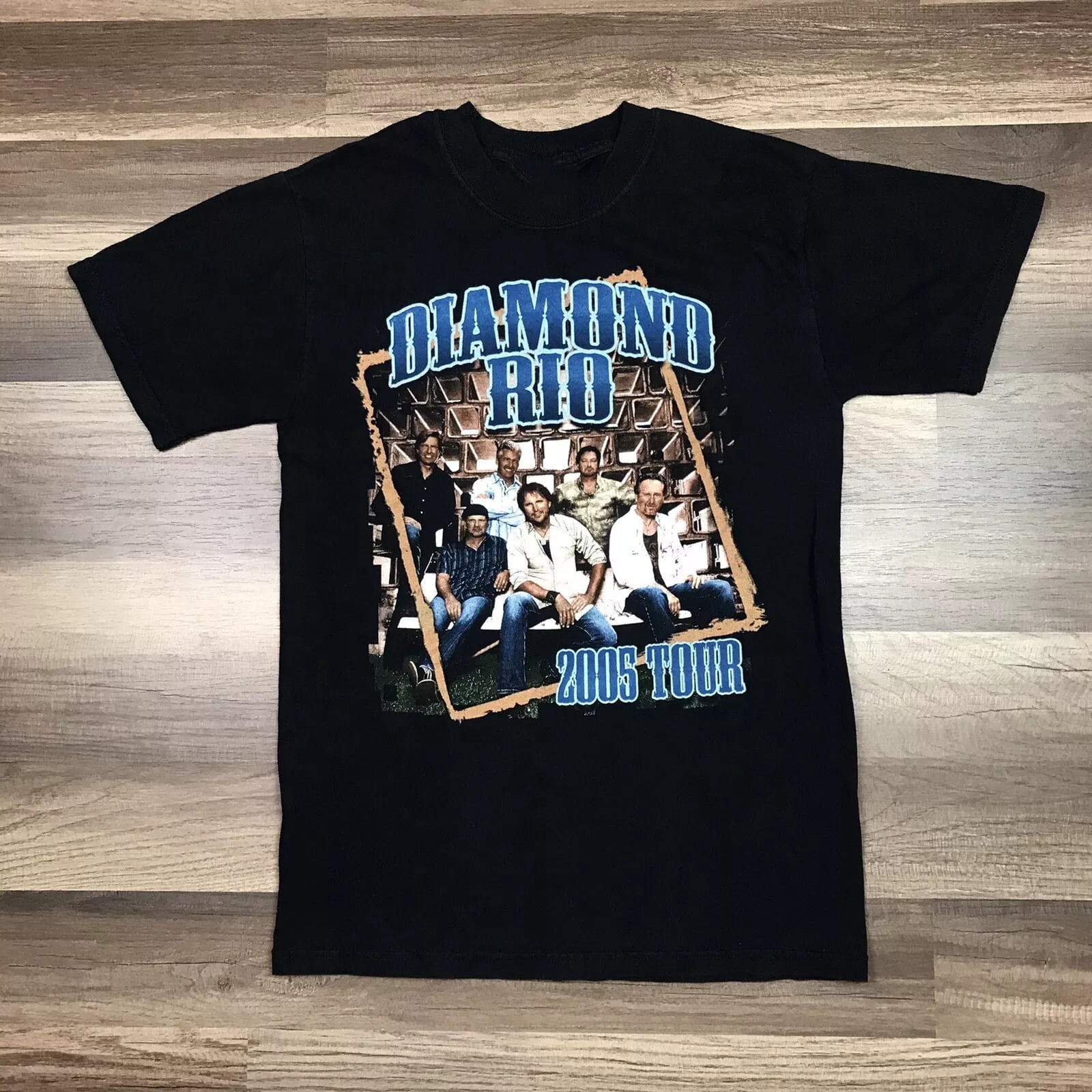 Diamond Rio Band Music Black T-Shirt Cotton All Size - Walmart.com