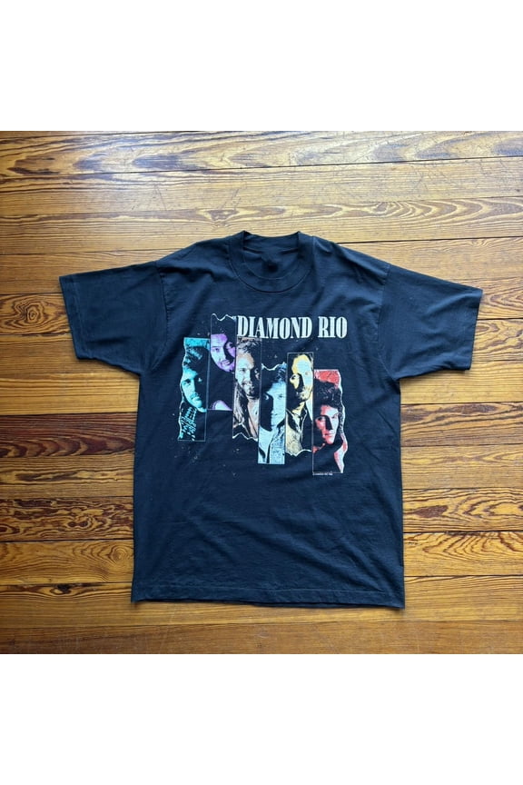 Diamond Rio Gift For Fans Black T-Shirt Cotton All Size