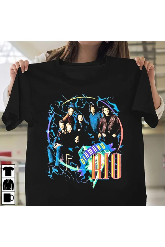 Diamond Rio HOT T Shirt Short Sleeve Men and Women Size S-5XL UR1056