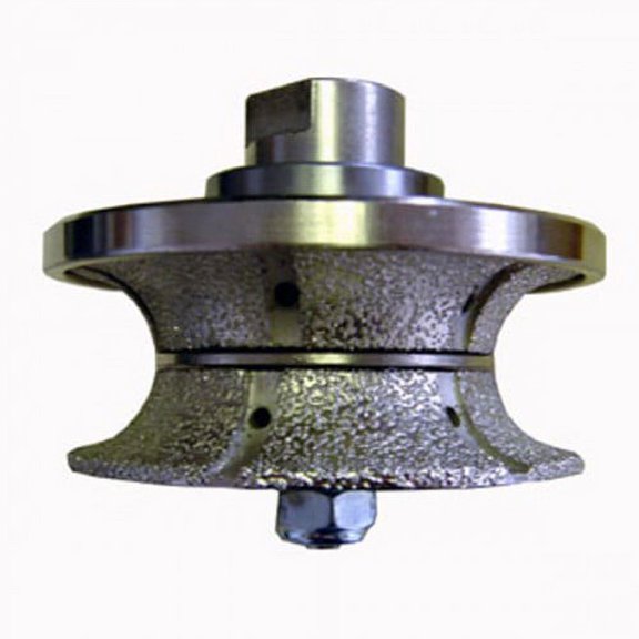 Diamond Router Bit for Grinder - 30mm V Profile Bullnose