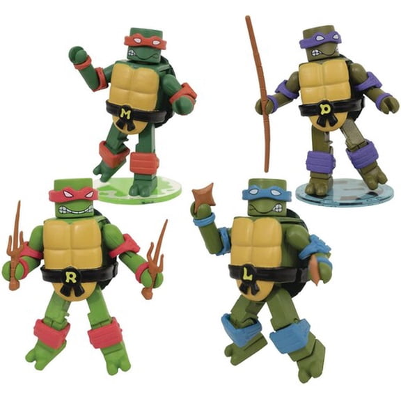 Diamond Select - DCD 40th TMNT Retro Minimates Px Box Set, Diamond Select, Gifts