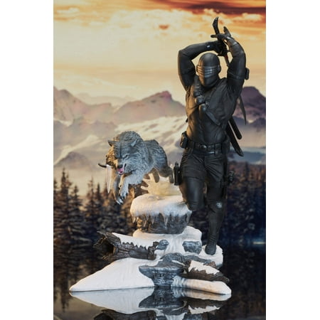 Diamond Select - G.I. Joe Gallery Snake Eyes PVC Statue, Diamond Select, Gifts