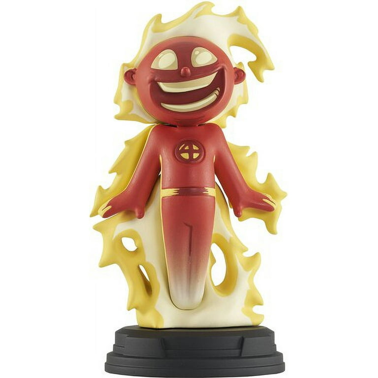 よ*し様 The Tick ティック　フィギュア　インディスポットライト　ショッ Diamond Select - Marvel Animated Style Human Torch Statue, Diamond