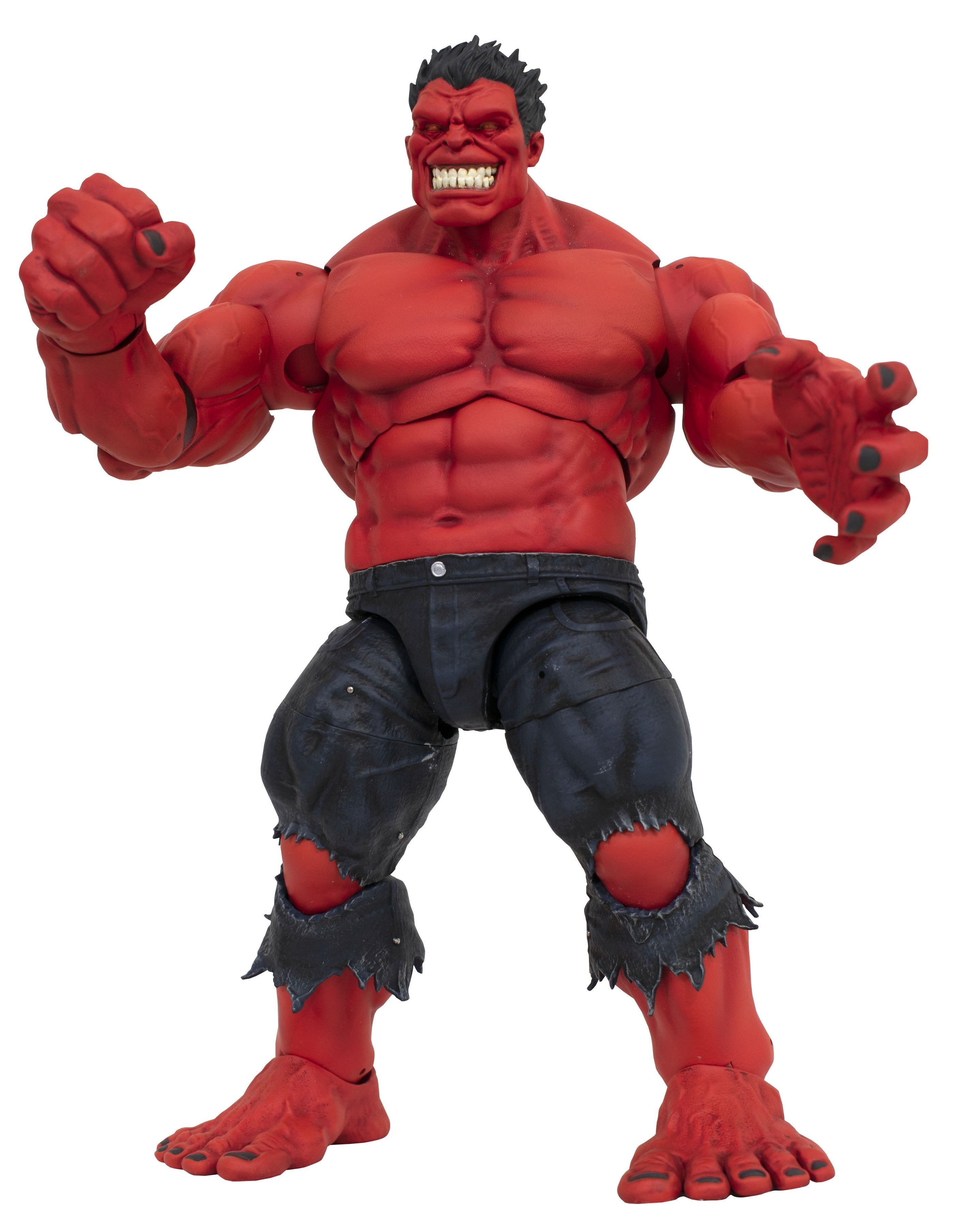 Marvel Select Red Hulk Action Figure, Inches, Interchangeable