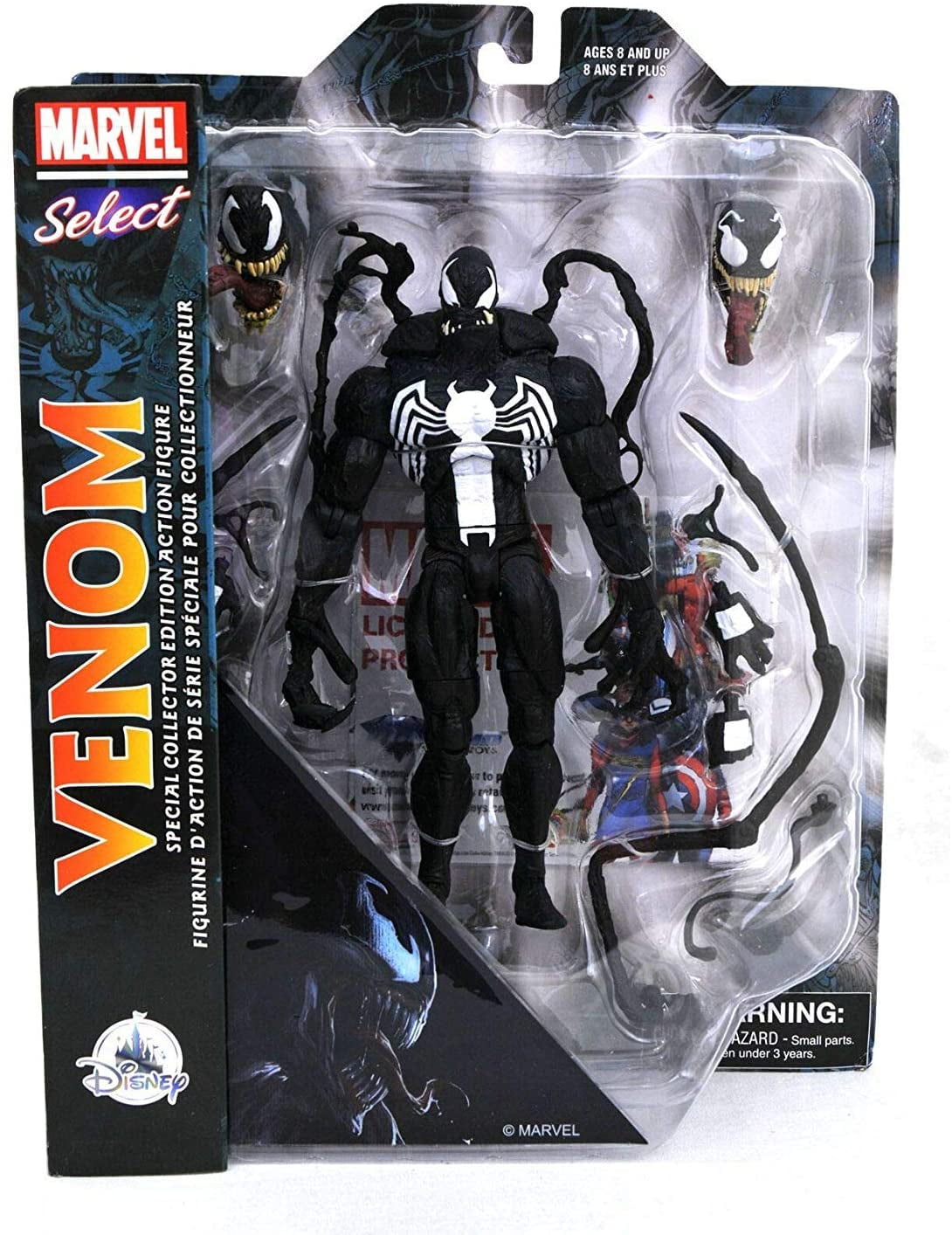 diamante select maravilla venom figura acción Paraguay